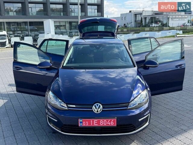 Синий Фольксваген e-Golf, объемом двигателя 0 л и пробегом 183 тыс. км за 11900 $, фото 6 на Automoto.ua