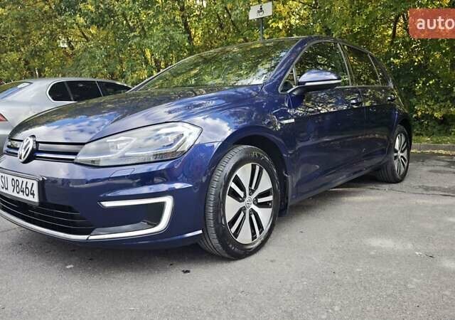 Синий Фольксваген e-Golf, объемом двигателя 0 л и пробегом 84 тыс. км за 13900 $, фото 1 на Automoto.ua