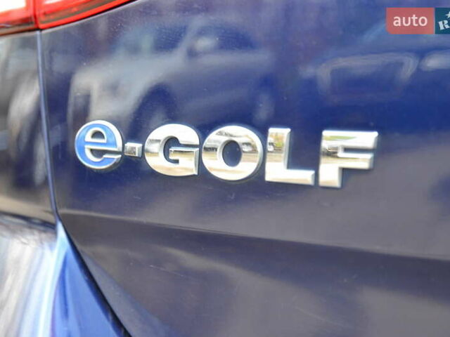 Синий Фольксваген e-Golf, объемом двигателя 0 л и пробегом 108 тыс. км за 12999 $, фото 30 на Automoto.ua