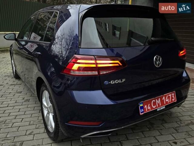 Синий Фольксваген e-Golf, объемом двигателя 0 л и пробегом 140 тыс. км за 11750 $, фото 6 на Automoto.ua