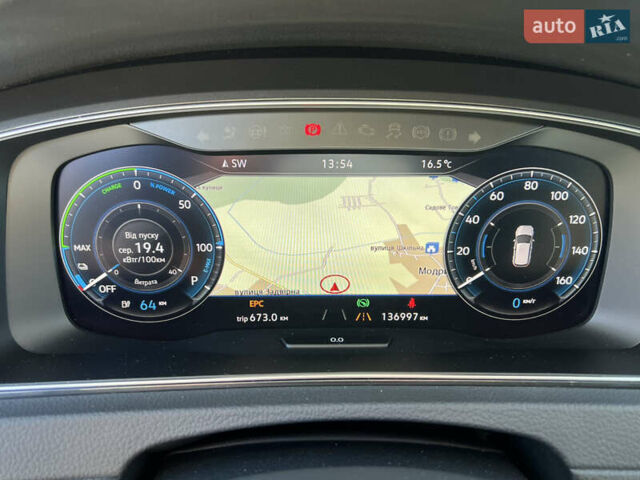Синій Фольксваген e-Golf, об'ємом двигуна 0 л та пробігом 137 тис. км за 13400 $, фото 15 на Automoto.ua