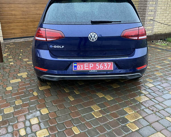 Синий Фольксваген e-Golf, объемом двигателя 0 л и пробегом 174 тыс. км за 12300 $, фото 7 на Automoto.ua