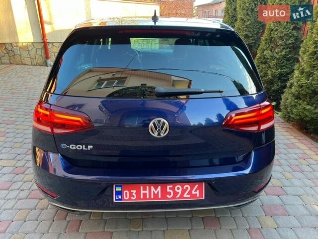 Синий Фольксваген e-Golf, объемом двигателя 0 л и пробегом 121 тыс. км за 12999 $, фото 60 на Automoto.ua