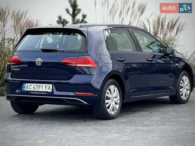 Синій Фольксваген e-Golf, об'ємом двигуна 0 л та пробігом 127 тис. км за 12950 $, фото 7 на Automoto.ua