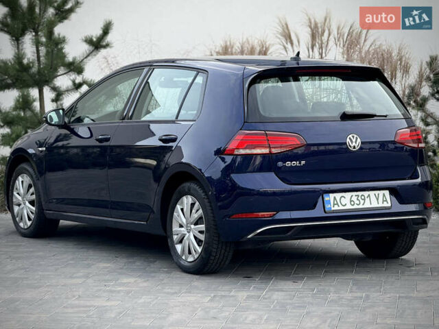 Синій Фольксваген e-Golf, об'ємом двигуна 0 л та пробігом 127 тис. км за 12950 $, фото 5 на Automoto.ua