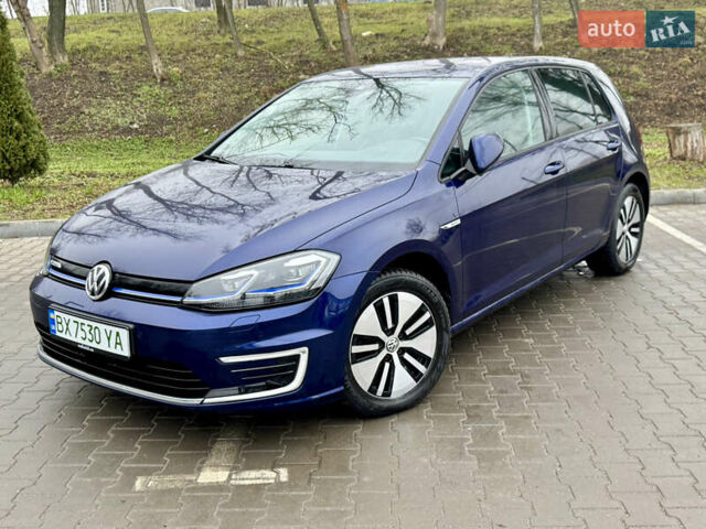Синий Фольксваген e-Golf, объемом двигателя 0 л и пробегом 83 тыс. км за 13900 $, фото 3 на Automoto.ua