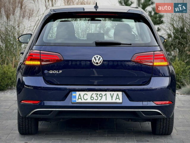 Синій Фольксваген e-Golf, об'ємом двигуна 0 л та пробігом 127 тис. км за 12950 $, фото 6 на Automoto.ua