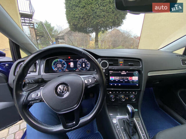 Синий Фольксваген e-Golf, объемом двигателя 0 л и пробегом 124 тыс. км за 15200 $, фото 4 на Automoto.ua