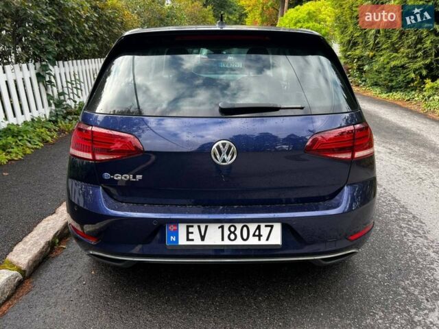 Синий Фольксваген e-Golf, объемом двигателя 0 л и пробегом 80 тыс. км за 16500 $, фото 12 на Automoto.ua