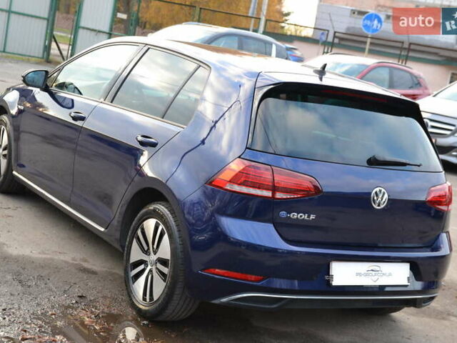 Синий Фольксваген e-Golf, объемом двигателя 0 л и пробегом 108 тыс. км за 12999 $, фото 9 на Automoto.ua