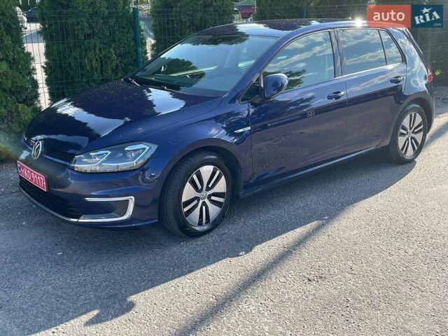 Синий Фольксваген e-Golf, объемом двигателя 0 л и пробегом 112 тыс. км за 12700 $, фото 2 на Automoto.ua