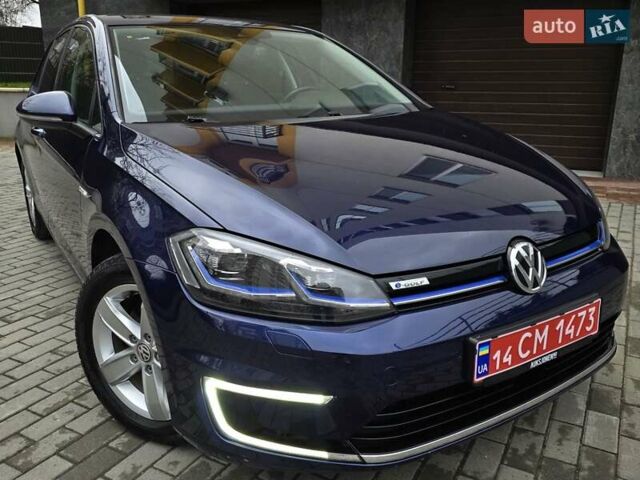 Синий Фольксваген e-Golf, объемом двигателя 0 л и пробегом 140 тыс. км за 11750 $, фото 14 на Automoto.ua