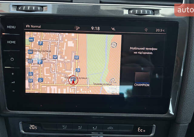 Синий Фольксваген e-Golf, объемом двигателя 0 л и пробегом 62 тыс. км за 13750 $, фото 18 на Automoto.ua