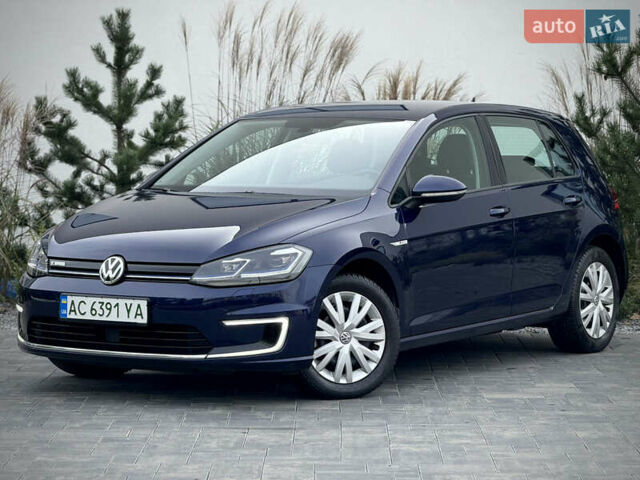 Синій Фольксваген e-Golf, об'ємом двигуна 0 л та пробігом 127 тис. км за 12950 $, фото 9 на Automoto.ua