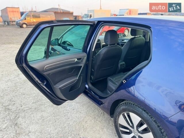 Синий Фольксваген e-Golf, объемом двигателя 0 л и пробегом 79 тыс. км за 14400 $, фото 14 на Automoto.ua