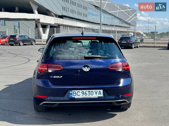 Синий Фольксваген e-Golf, объемом двигателя 0 л и пробегом 119 тыс. км за 15480 $, фото 5 на Automoto.ua