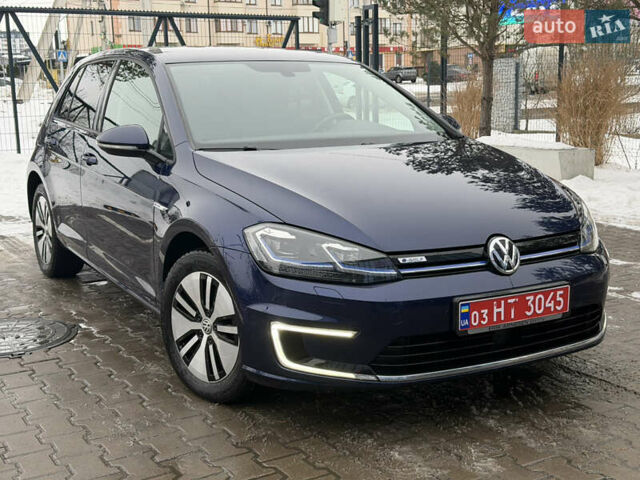 Синий Фольксваген e-Golf, объемом двигателя 0 л и пробегом 96 тыс. км за 12900 $, фото 18 на Automoto.ua