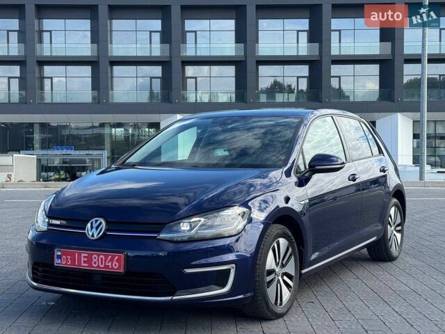 Синий Фольксваген e-Golf, объемом двигателя 0 л и пробегом 183 тыс. км за 11900 $, фото 24 на Automoto.ua