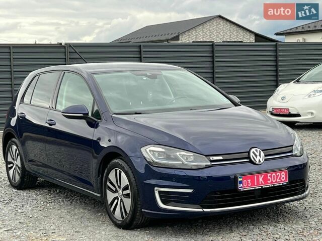 Синий Фольксваген e-Golf, объемом двигателя 0 л и пробегом 130 тыс. км за 12999 $, фото 15 на Automoto.ua
