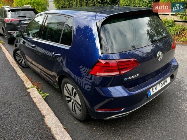 Синий Фольксваген e-Golf, объемом двигателя 0 л и пробегом 80 тыс. км за 16500 $, фото 11 на Automoto.ua