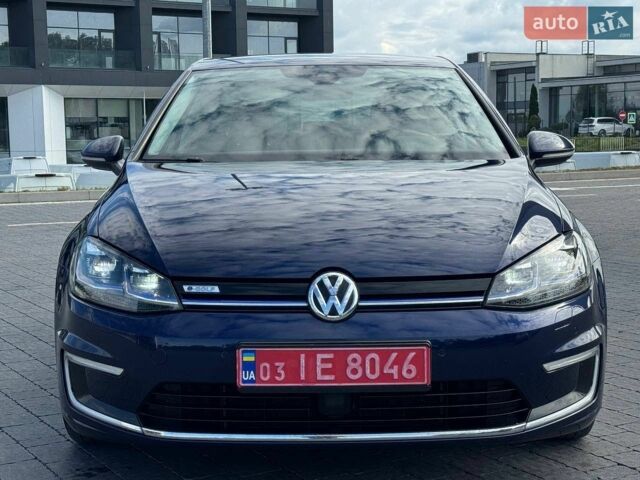 Синий Фольксваген e-Golf, объемом двигателя 0 л и пробегом 183 тыс. км за 11900 $, фото 11 на Automoto.ua