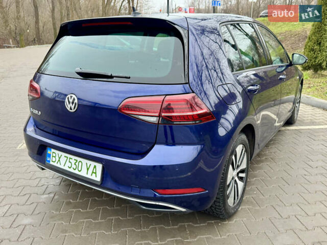 Синий Фольксваген e-Golf, объемом двигателя 0 л и пробегом 83 тыс. км за 13900 $, фото 9 на Automoto.ua