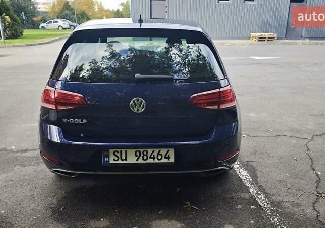 Синий Фольксваген e-Golf, объемом двигателя 0 л и пробегом 84 тыс. км за 13900 $, фото 4 на Automoto.ua
