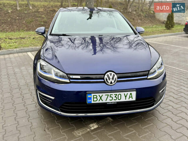Синий Фольксваген e-Golf, объемом двигателя 0 л и пробегом 83 тыс. км за 13900 $, фото 15 на Automoto.ua