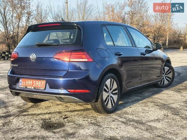 Синий Фольксваген e-Golf, объемом двигателя 0 л и пробегом 105 тыс. км за 13200 $, фото 27 на Automoto.ua