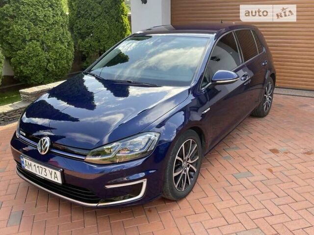 Синій Фольксваген e-Golf, об'ємом двигуна 0 л та пробігом 91 тис. км за 18700 $, фото 2 на Automoto.ua