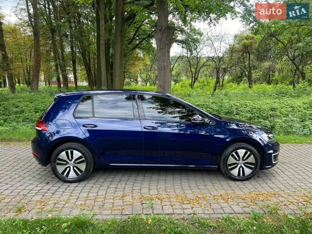 Синий Фольксваген e-Golf, объемом двигателя 0 л и пробегом 80 тыс. км за 14299 $, фото 7 на Automoto.ua