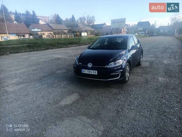 Синий Фольксваген e-Golf, объемом двигателя 0 л и пробегом 125 тыс. км за 14061 $, фото 8 на Automoto.ua