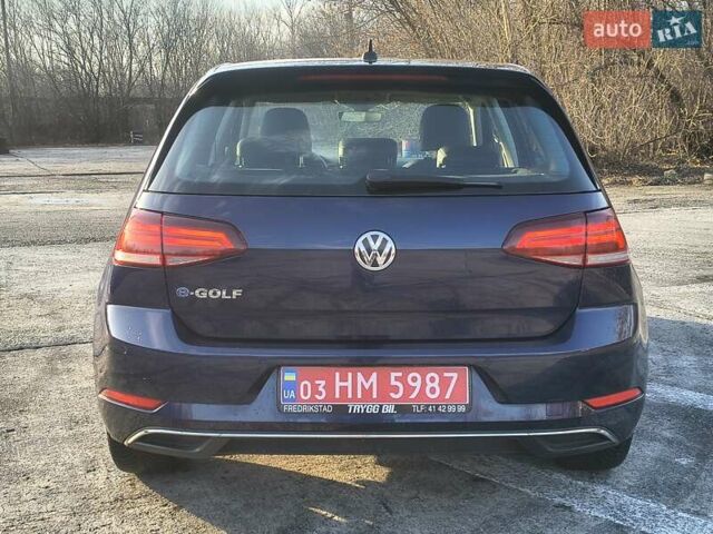 Синий Фольксваген e-Golf, объемом двигателя 0 л и пробегом 105 тыс. км за 13200 $, фото 20 на Automoto.ua