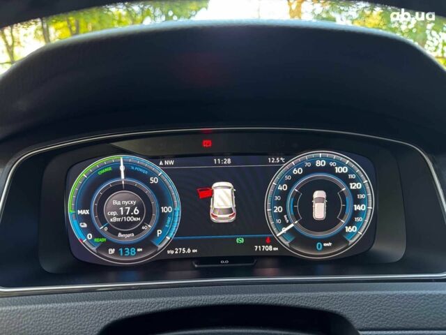 Синій Фольксваген e-Golf, об'ємом двигуна 0 л та пробігом 72 тис. км за 14590 $, фото 15 на Automoto.ua