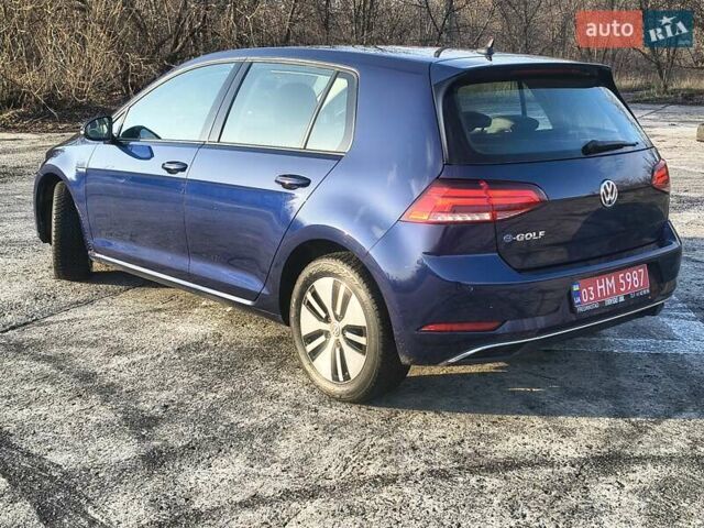 Синий Фольксваген e-Golf, объемом двигателя 0 л и пробегом 105 тыс. км за 13200 $, фото 17 на Automoto.ua