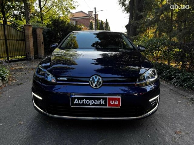 Синій Фольксваген e-Golf, об'ємом двигуна 0 л та пробігом 72 тис. км за 14590 $, фото 1 на Automoto.ua