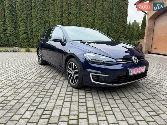 Синій Фольксваген e-Golf, об'ємом двигуна 0 л та пробігом 110 тис. км за 14350 $, фото 6 на Automoto.ua