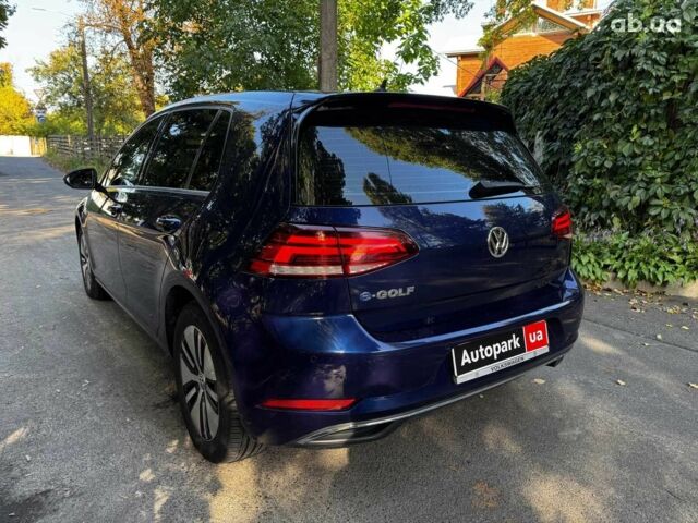 Синій Фольксваген e-Golf, об'ємом двигуна 0 л та пробігом 72 тис. км за 14590 $, фото 8 на Automoto.ua