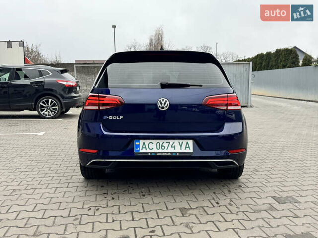 Синий Фольксваген e-Golf, объемом двигателя 0 л и пробегом 110 тыс. км за 13800 $, фото 5 на Automoto.ua