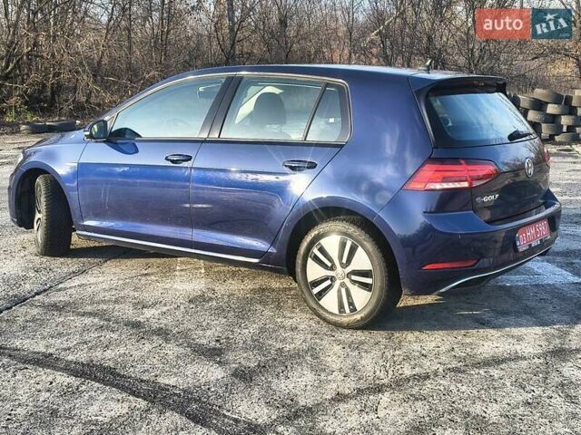 Синий Фольксваген e-Golf, объемом двигателя 0 л и пробегом 105 тыс. км за 13200 $, фото 16 на Automoto.ua