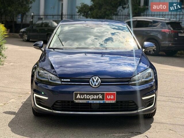 Синий Фольксваген e-Golf, объемом двигателя 0 л и пробегом 112 тыс. км за 15990 $, фото 3 на Automoto.ua
