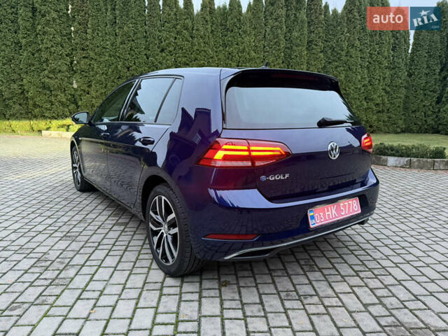 Синій Фольксваген e-Golf, об'ємом двигуна 0 л та пробігом 110 тис. км за 14350 $, фото 83 на Automoto.ua