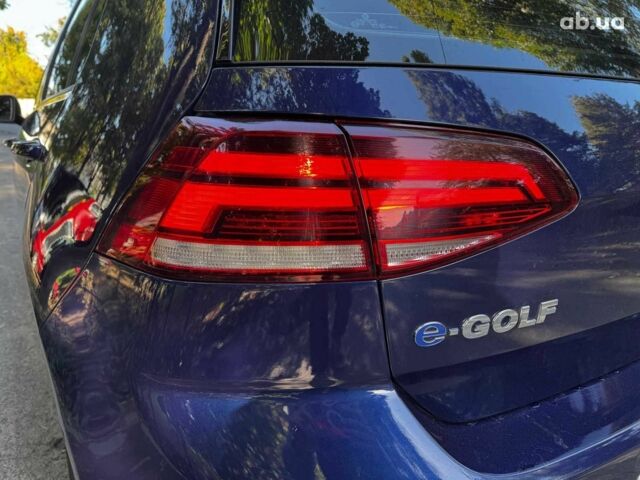 Синій Фольксваген e-Golf, об'ємом двигуна 0 л та пробігом 72 тис. км за 14590 $, фото 9 на Automoto.ua