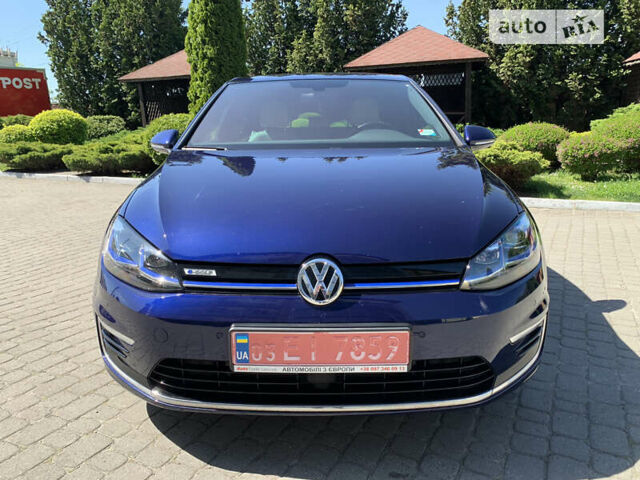 Синій Фольксваген e-Golf, об'ємом двигуна 0 л та пробігом 107 тис. км за 14950 $, фото 27 на Automoto.ua