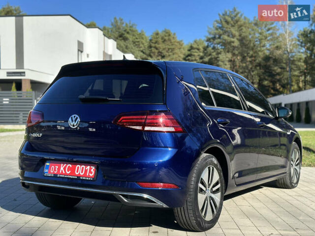 Синий Фольксваген e-Golf, объемом двигателя 0 л и пробегом 71 тыс. км за 15300 $, фото 14 на Automoto.ua