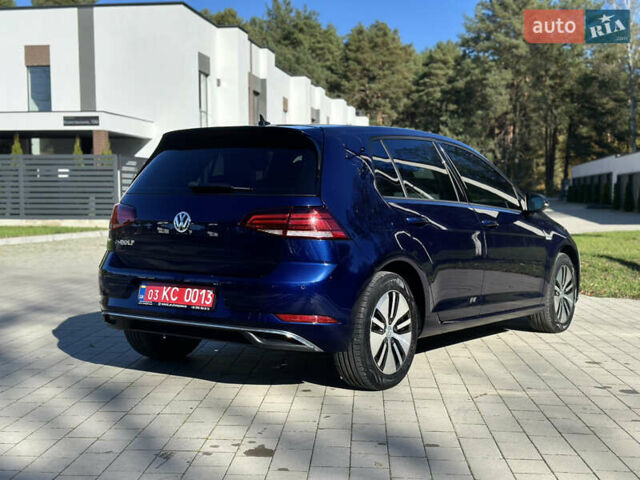 Синий Фольксваген e-Golf, объемом двигателя 0 л и пробегом 71 тыс. км за 15300 $, фото 13 на Automoto.ua