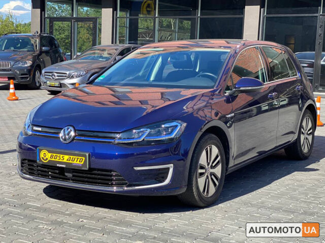 Синий Фольксваген e-Golf, объемом двигателя 36 л и пробегом 19 тыс. км за 19600 $, фото 4 на Automoto.ua