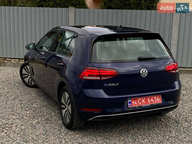 Синий Фольксваген e-Golf, объемом двигателя 0 л и пробегом 141 тыс. км за 12800 $, фото 24 на Automoto.ua