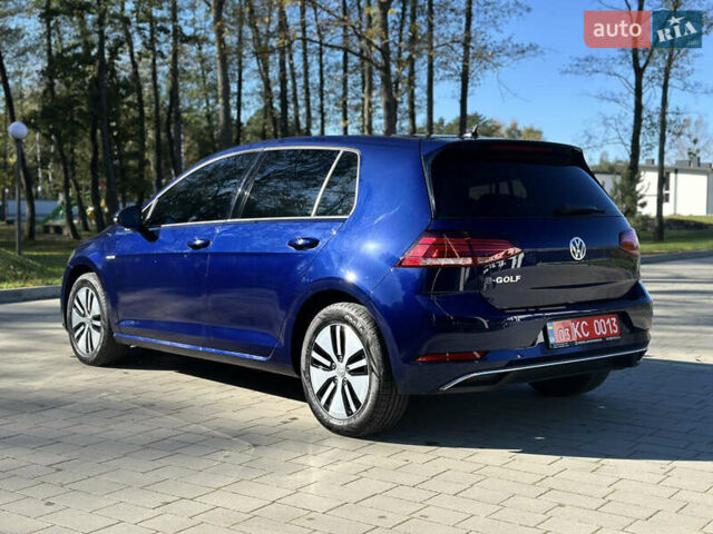 Синий Фольксваген e-Golf, объемом двигателя 0 л и пробегом 71 тыс. км за 15300 $, фото 9 на Automoto.ua