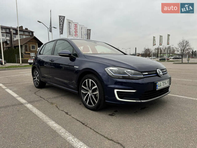 Синий Фольксваген e-Golf, объемом двигателя 0 л и пробегом 87 тыс. км за 17000 $, фото 6 на Automoto.ua